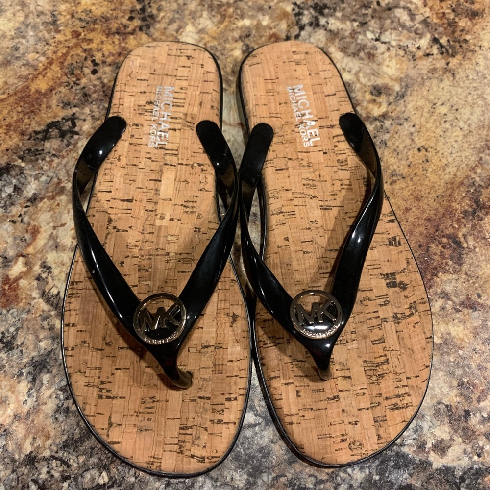 Michael Kors flip flop sandals
